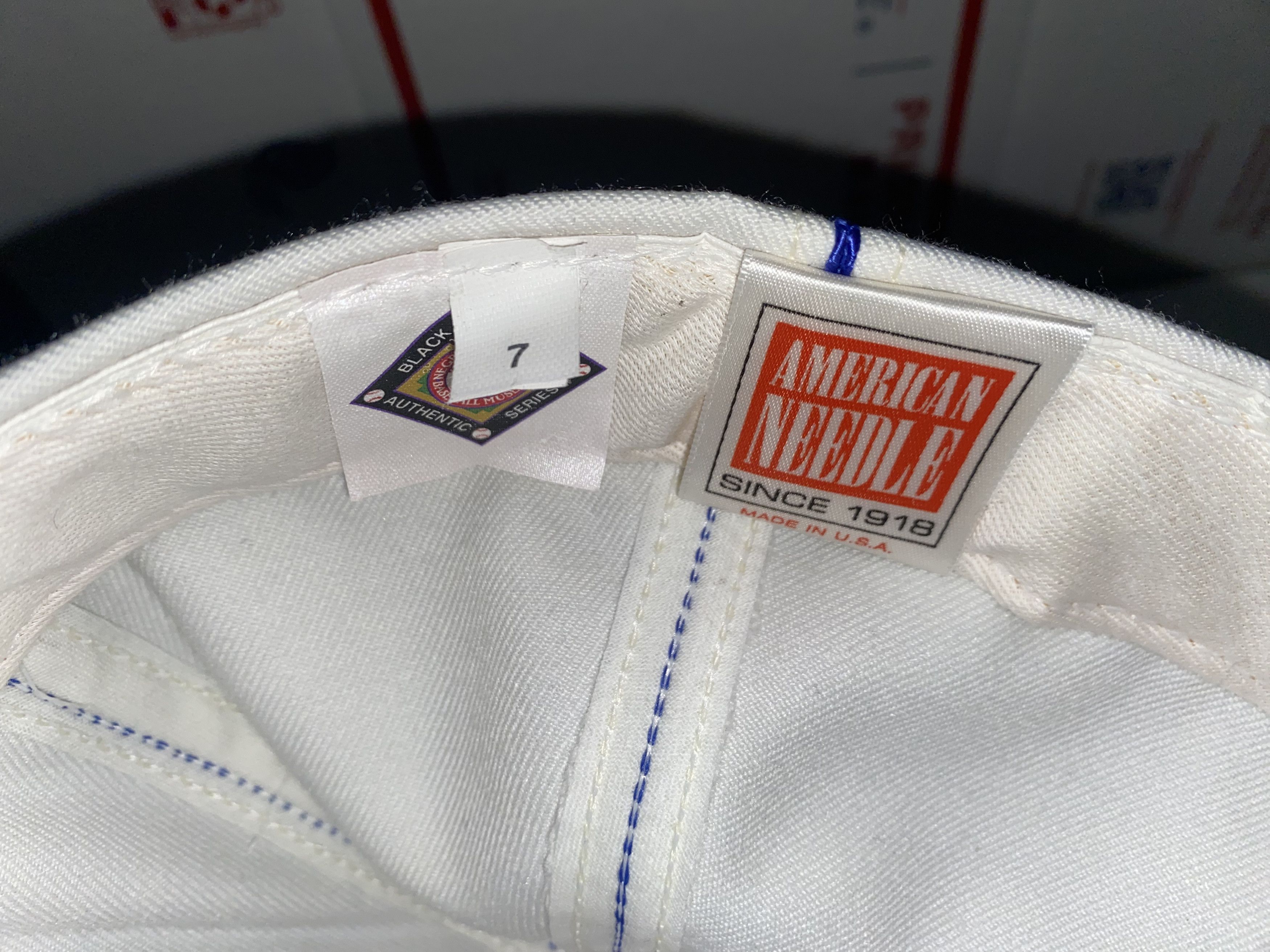 American Needle vtg Negro Leagues Baltimore Elite Giants Baseball Cap Hat 7 Size ONE SIZE - 4 Thumbnail