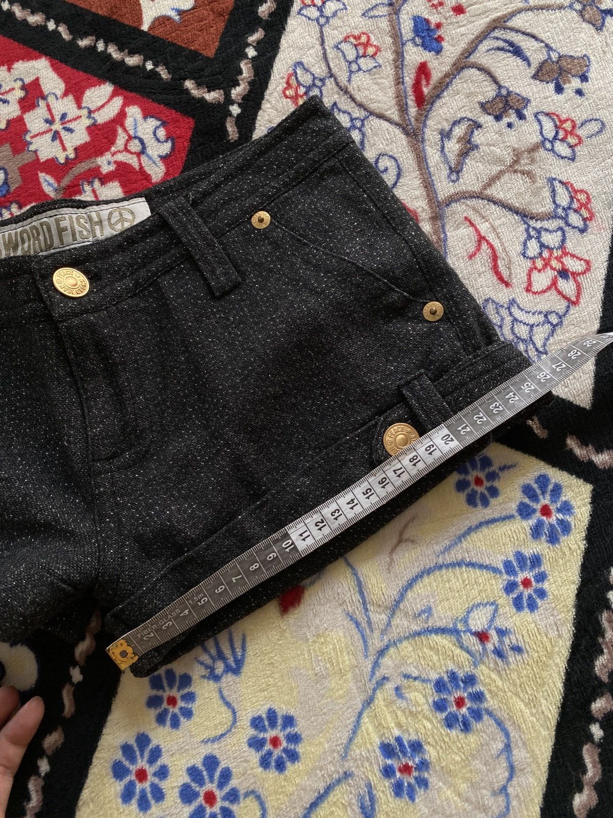 Hysteric Glamour Y2K Swordfish Hot Pants Size 28" / US 6 / IT 42 - 11 Thumbnail