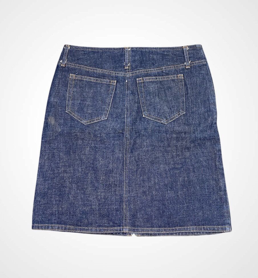 Burberry A12 Rare - Burberry London Jeans Mini Skirt Size 30" / US 8 / IT 44 - 3 Thumbnail