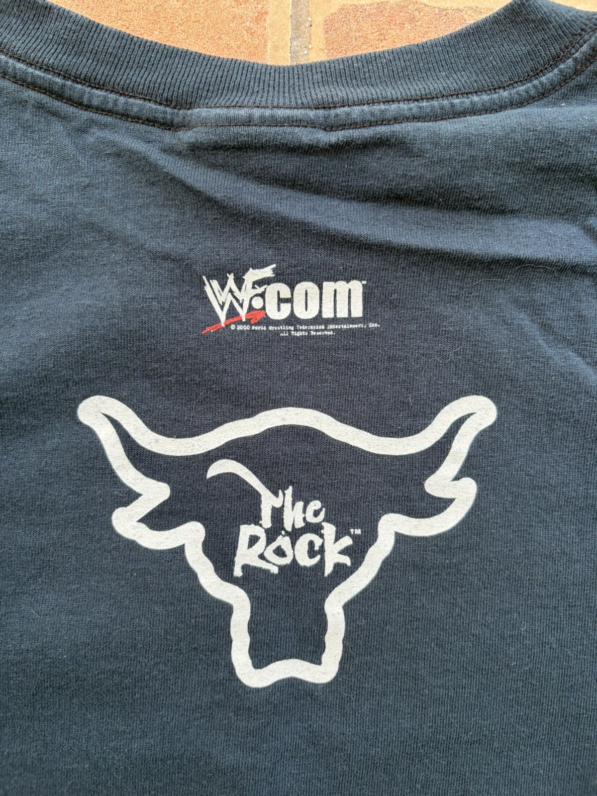 WWF Vintage ‘Just Bring It’ The Rock tshirt Size US XL / EU 56 / 4 - 4 Thumbnail