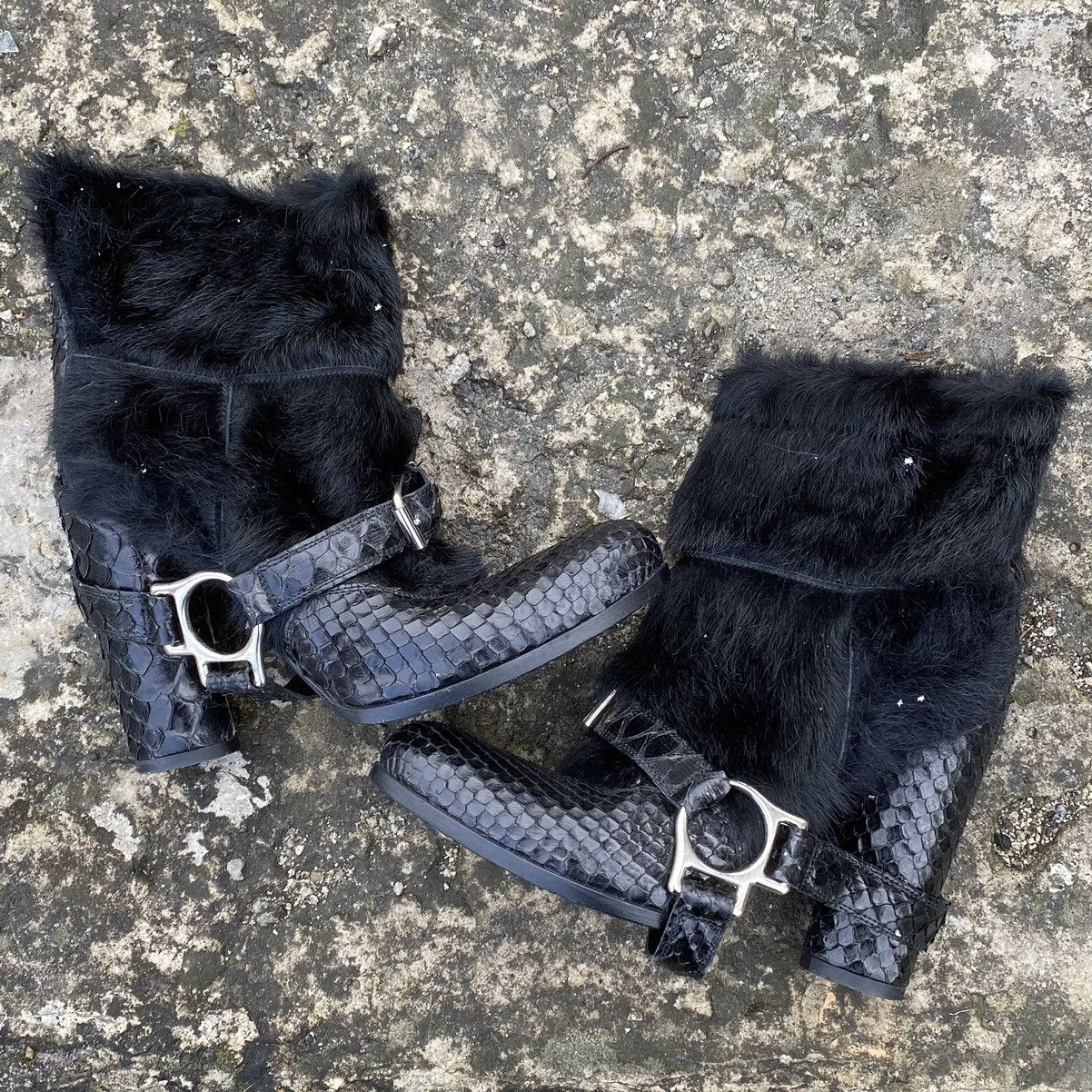 Gianni Barbato Fur Boots