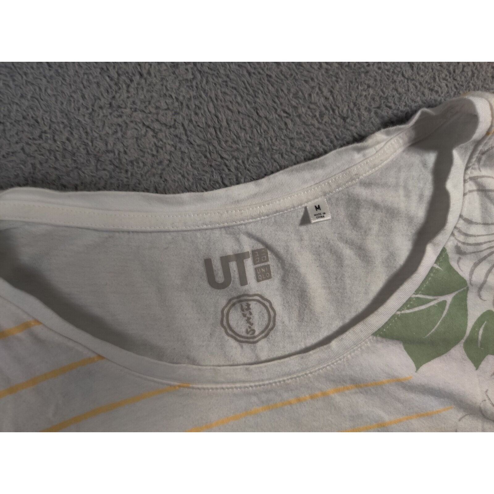Utmost Co Utmost x Uniqlo Shirt Adult Womens Mediu Striped Floral Size M / US 6-8 / IT 42-44 - 3 Thumbnail