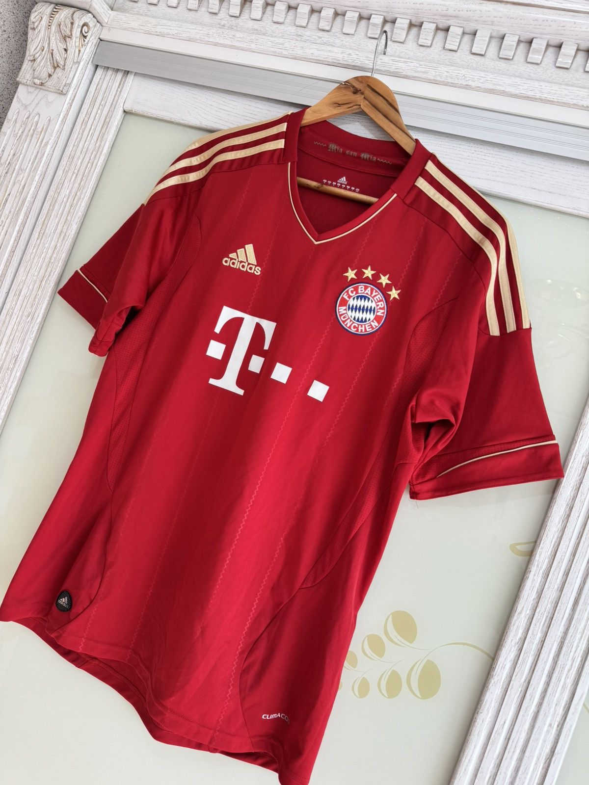 Adidas Bayern Munich 2012/13 Away Soccer Jersey Football Kit Shirt Size US M / EU 48-50 / 2 - 4 Thumbnail