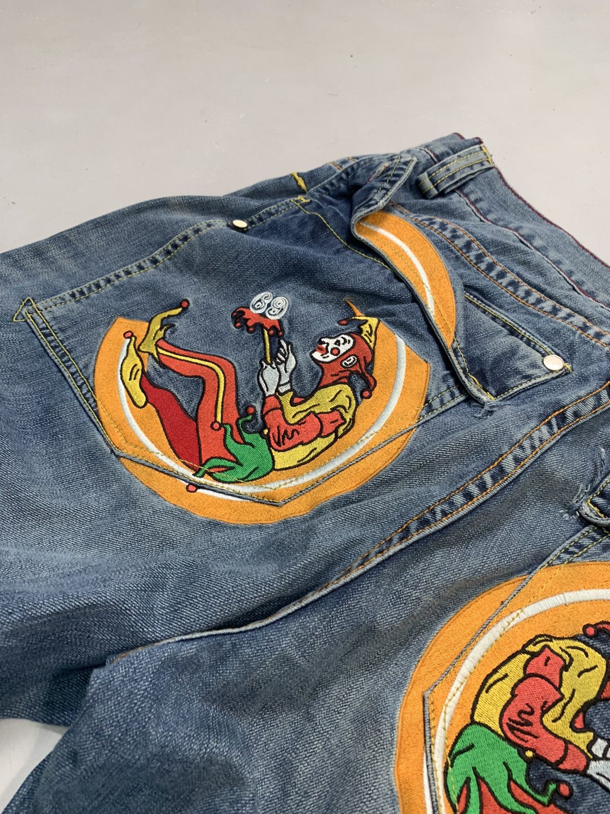 Coogi Vintage Coogi crazy joker embroidered denim Size US 36 / EU 52 - 7 Thumbnail