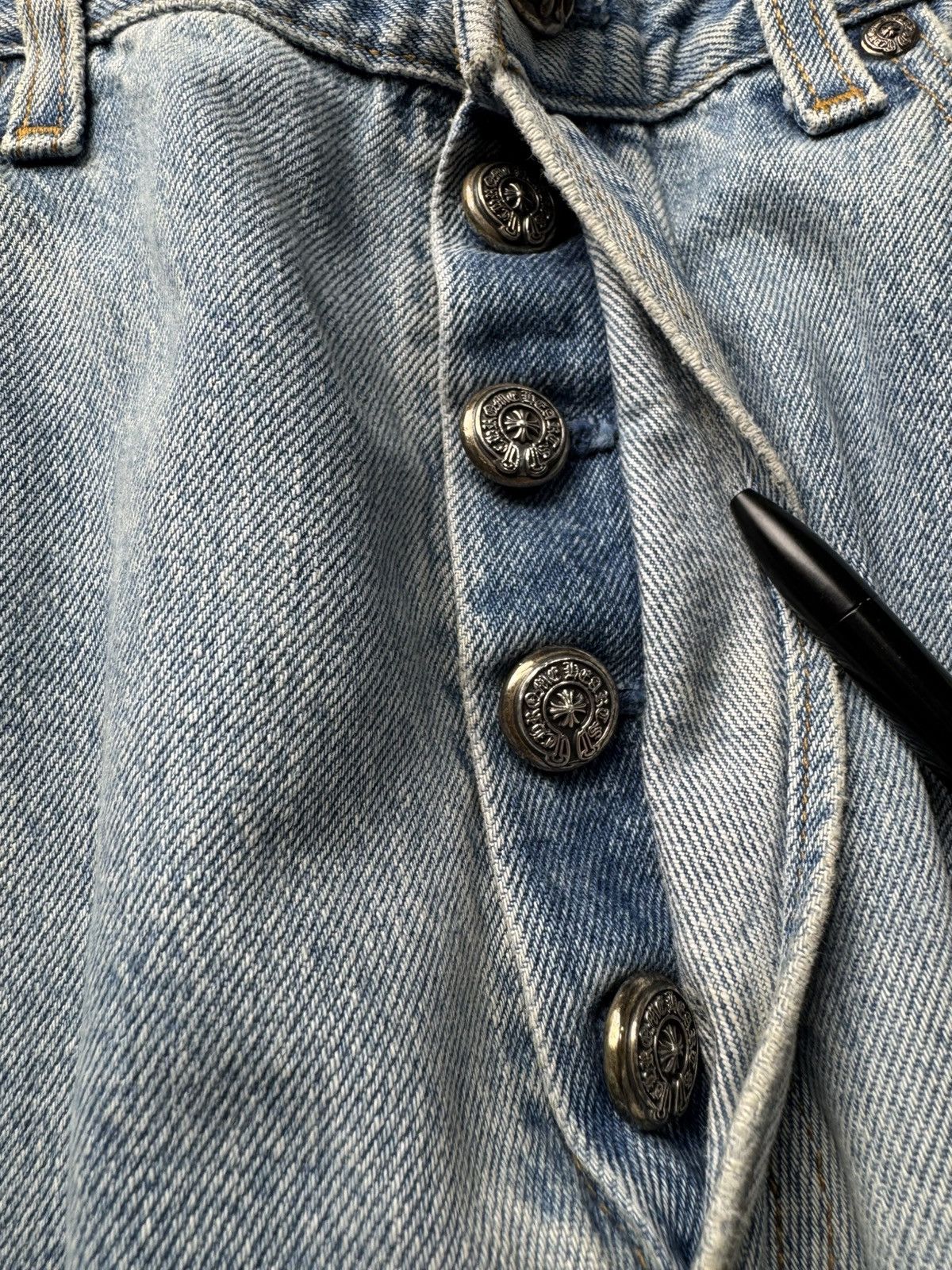 Chrome Hearts × Gallery Dept. OG chrome hearts 5001 jean 31 Size US 31 - 7 Thumbnail