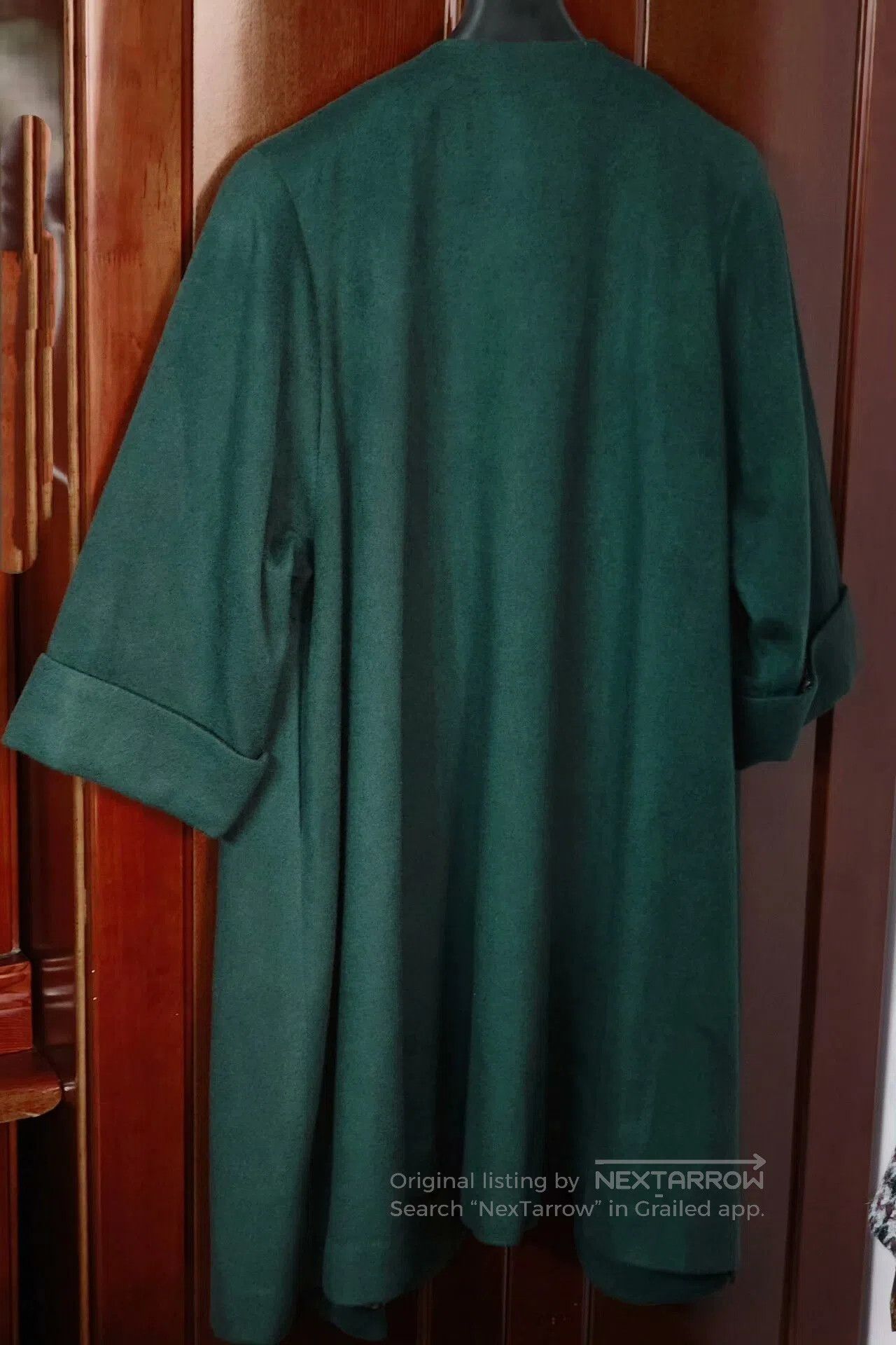 Japanese Brand Custom Cashmere and Vicuna Overcoat. Size XL / US 12-14 / IT 48-50 - 9 Thumbnail