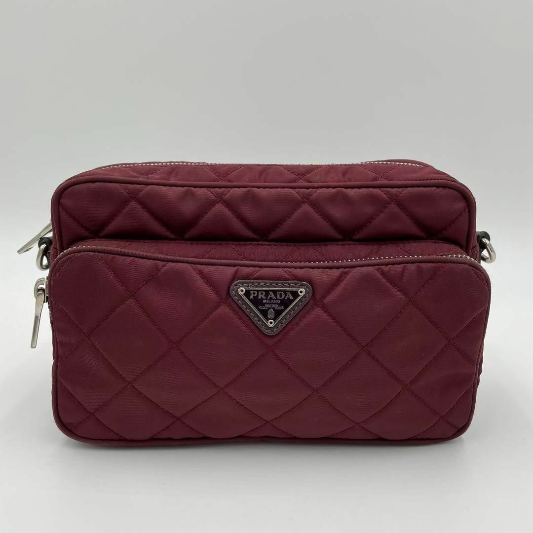 Prada PRADA Granato Tessuto Crossbody Sling Bag Size ONE SIZE - 2 Thumbnail