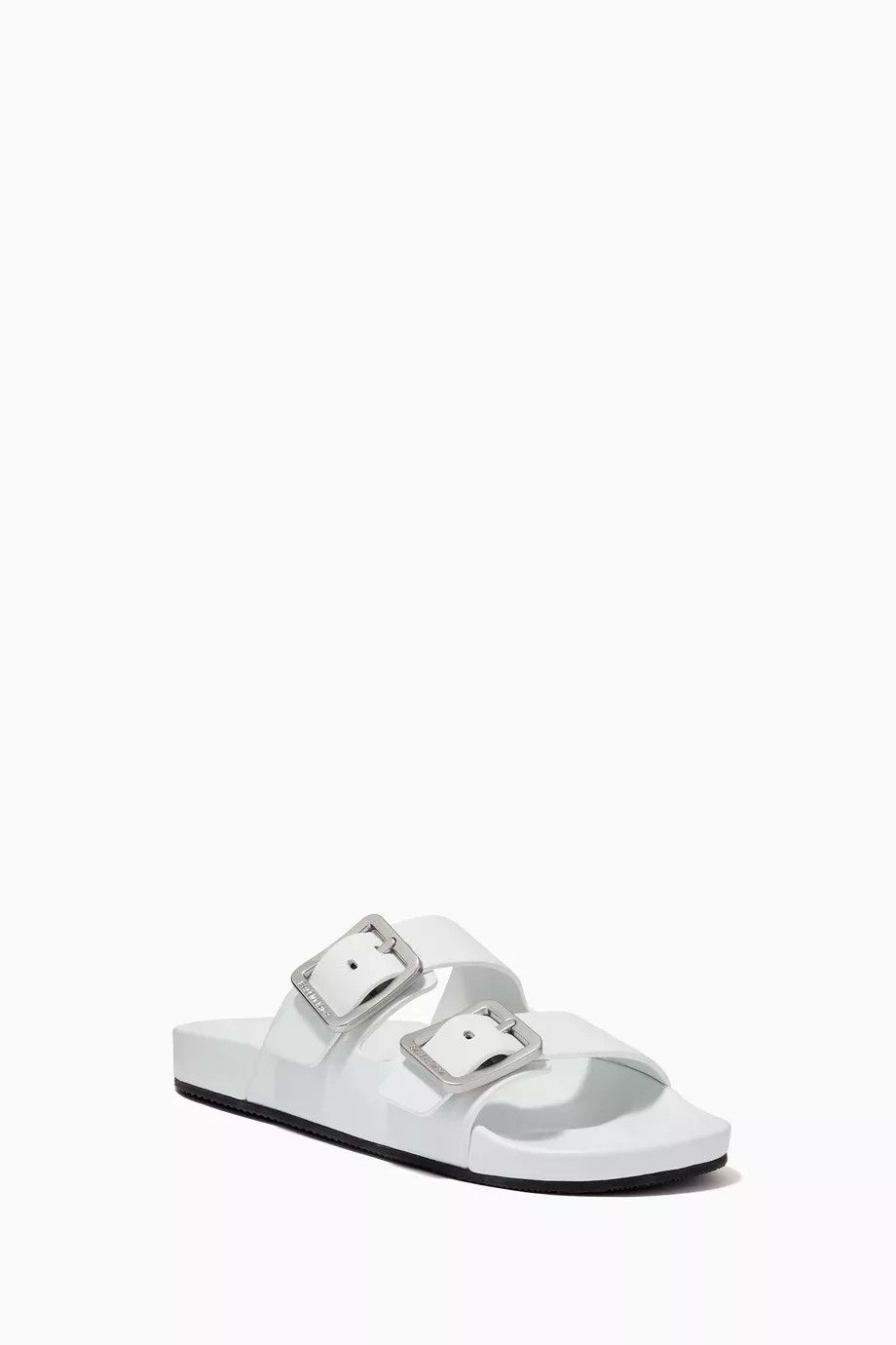 Balenciaga o1y0625 Slippers in White Size US 5 / IT 35 - 2 Thumbnail
