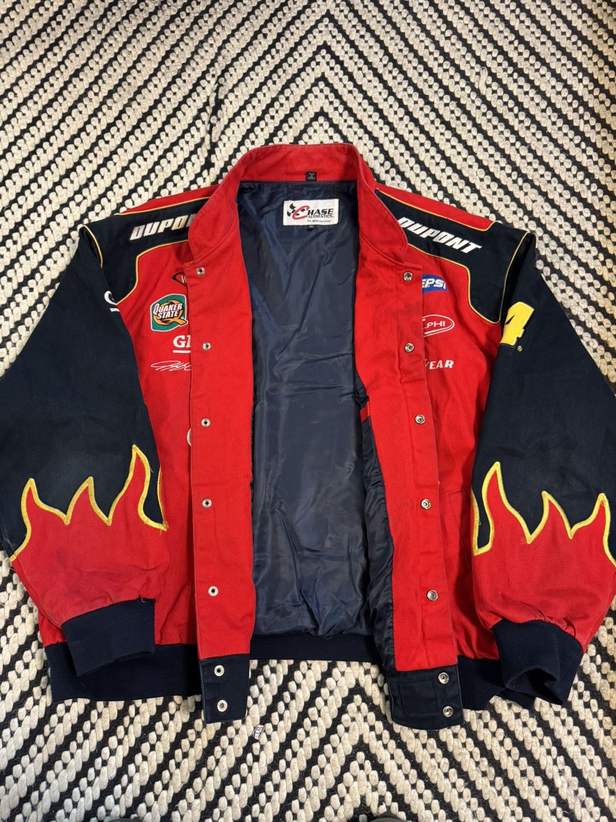 Chase Authentics ASCAR Chase Authentics Dupont Jeff Gordon Jacket Mens 3XL Size US XXL / EU 58 / 5 - 5 Thumbnail