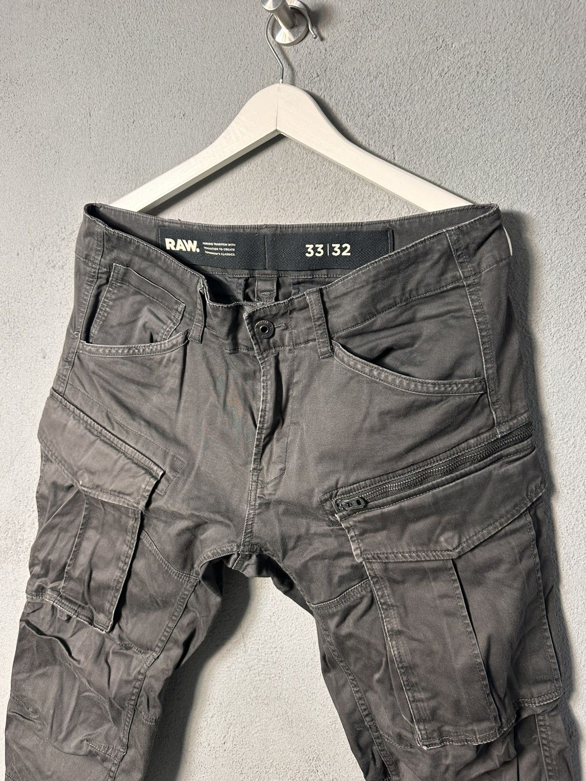 G-Star Vintage G-Star Raw Cargo Pants Travis Scott style Size US 33 - 4 Thumbnail