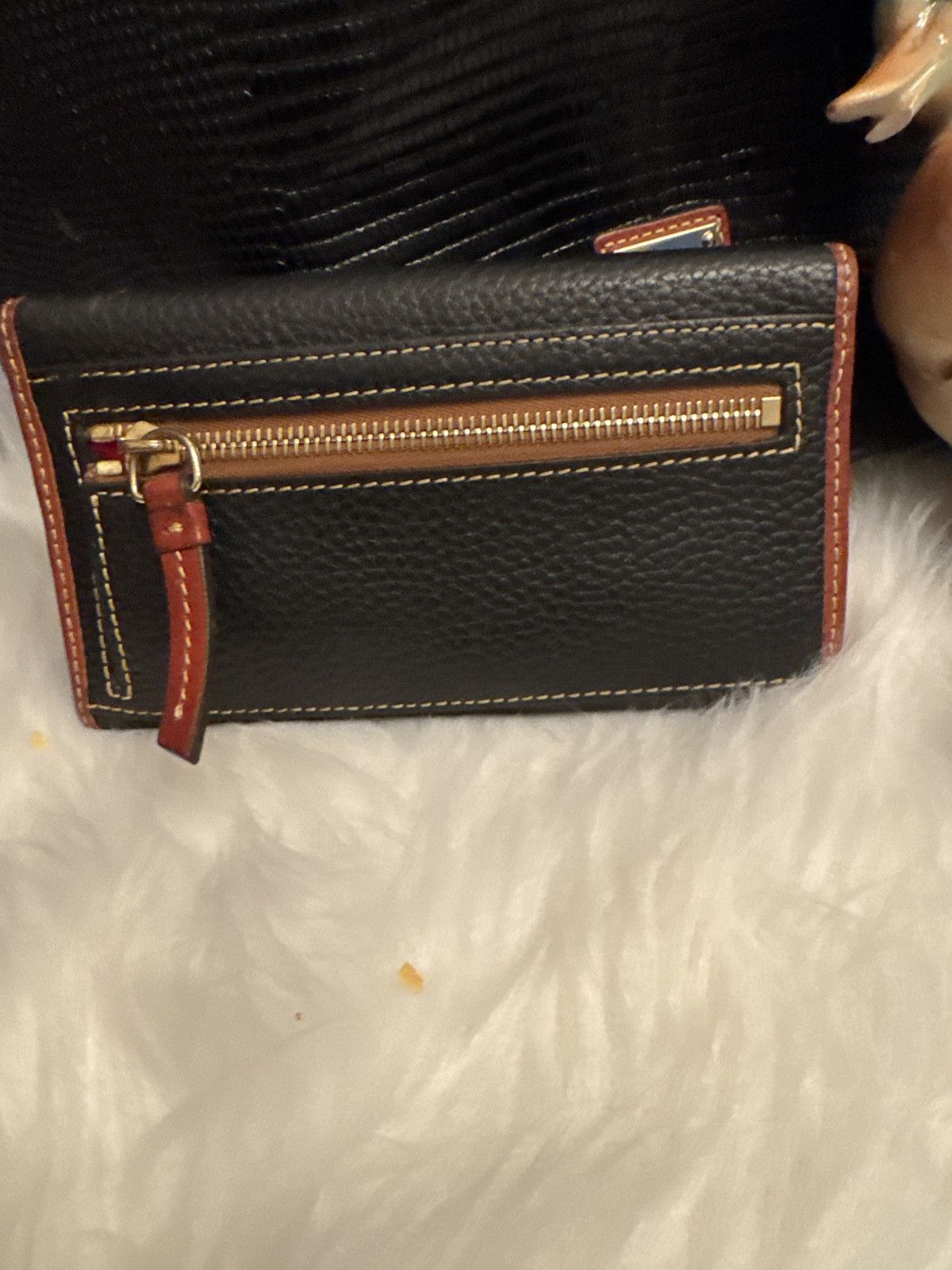 Dooney & Bourke Black with brown trim Size ONE SIZE - 2 Thumbnail