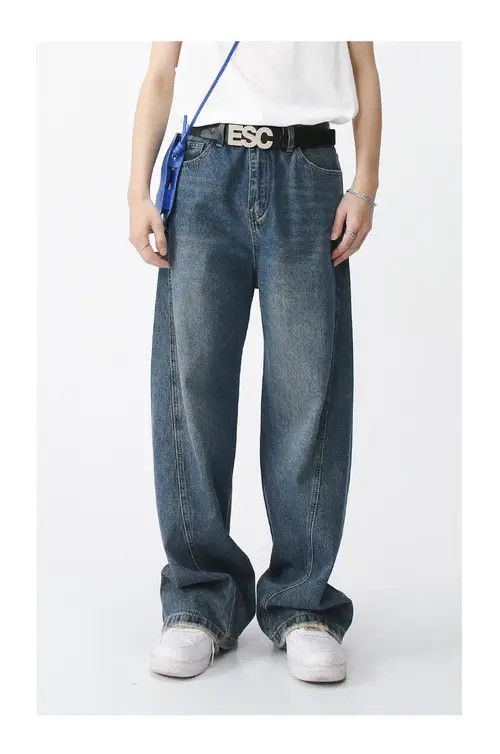 Other Loose wide-leg simple retro casual jeans Size US 32 / EU 48 - 2 Thumbnail