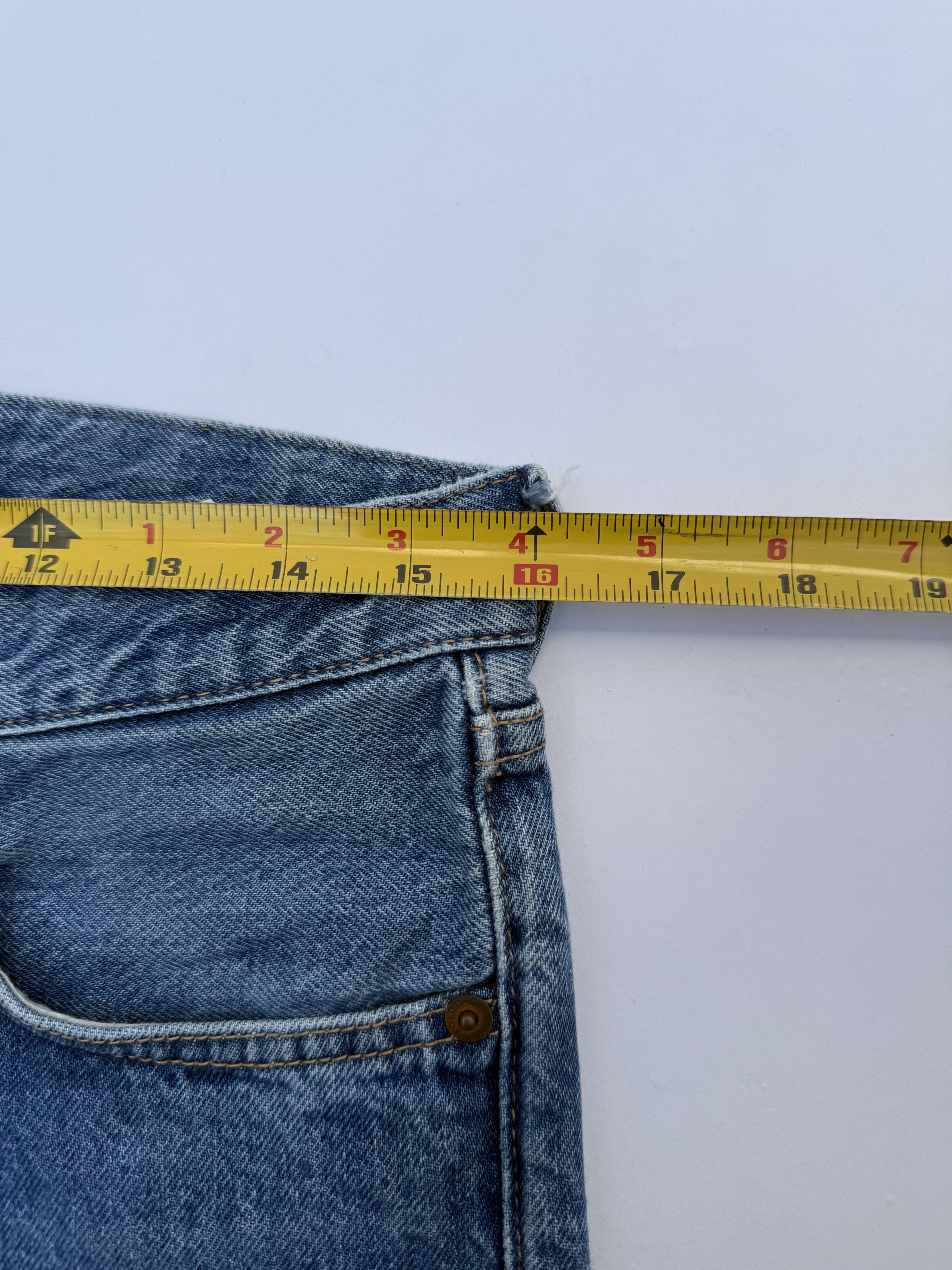 Acne Studios Acne Studios 1996 Regular Fit Jeans in Dark Blue Trash Size US 31 - 10 Thumbnail