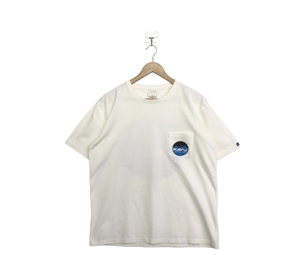 KAVU Kavu Big Printed Logo Backhitt Tshirt Size US L / EU 52-54 / 3 - 1 Thumbnail