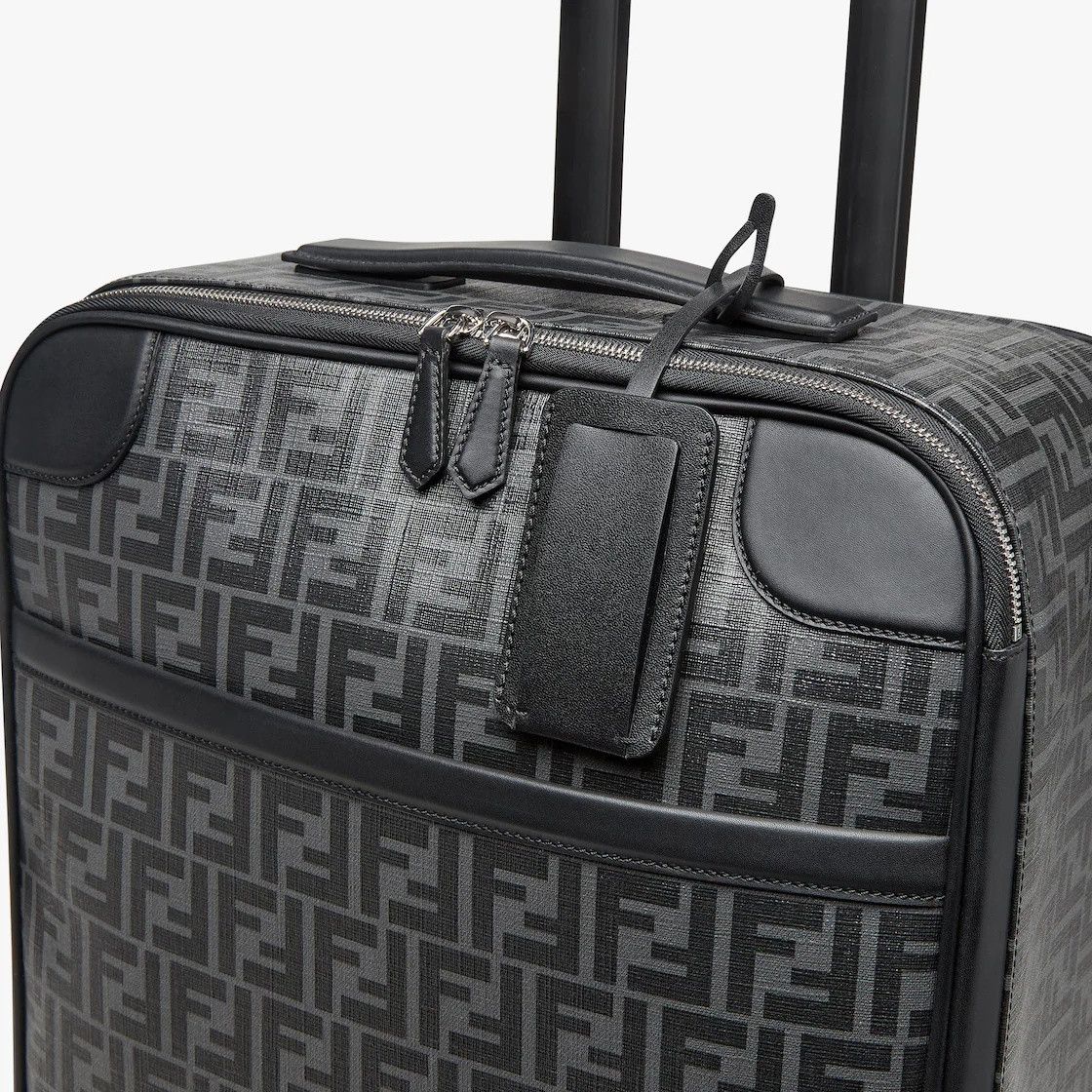 Fendi o1s1wg110925 Size: OS/Cabin Size Trolley in Black Size ONE SIZE - 6 Thumbnail