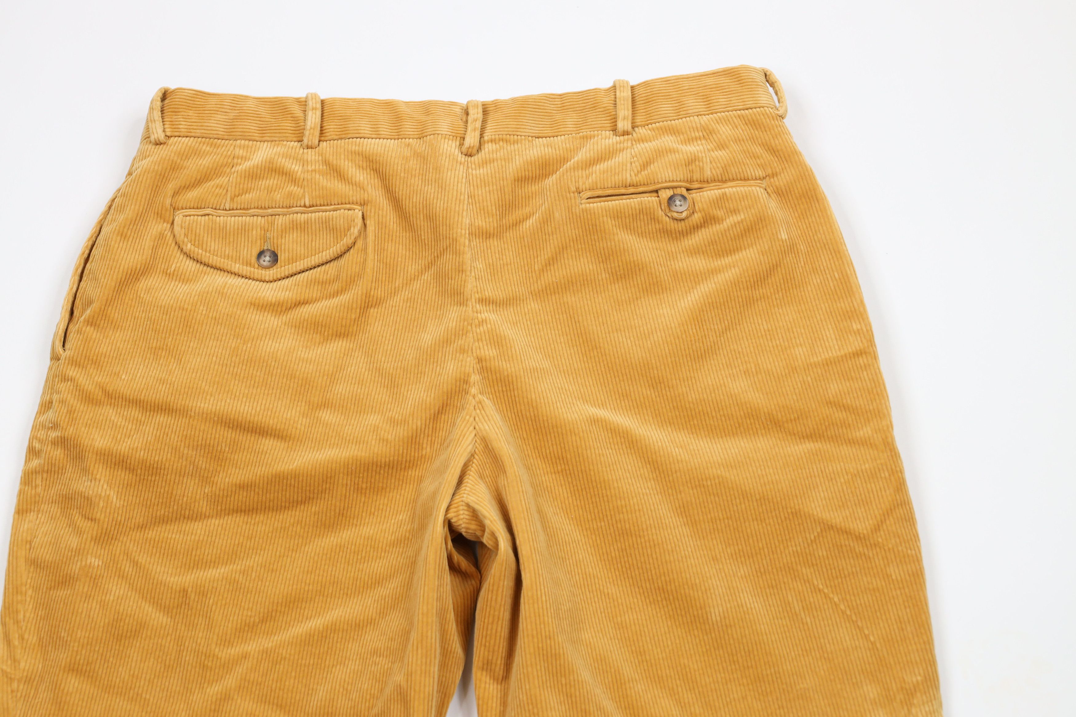 Ralph Lauren × Vintage Vintage 90s Ralph Lauren Heavy Fine Tailoring Corduroy Pants Size US 36 / EU 52 - 10 Thumbnail