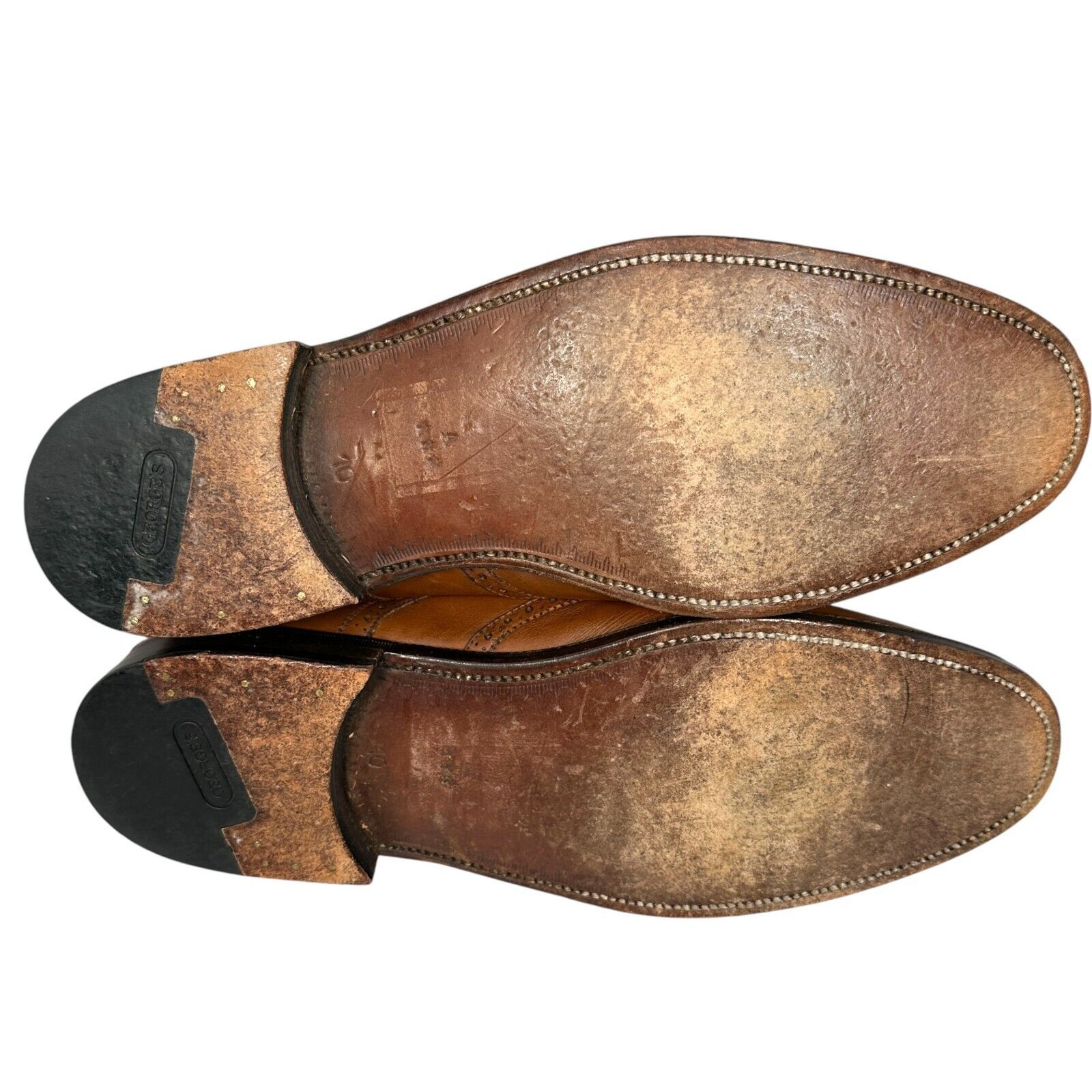 The Unbranded Brand George’s Shoes Artesania Artisan Oxford Men’s US 10 A Brown Size US 10 / EU 43 - 5 Thumbnail
