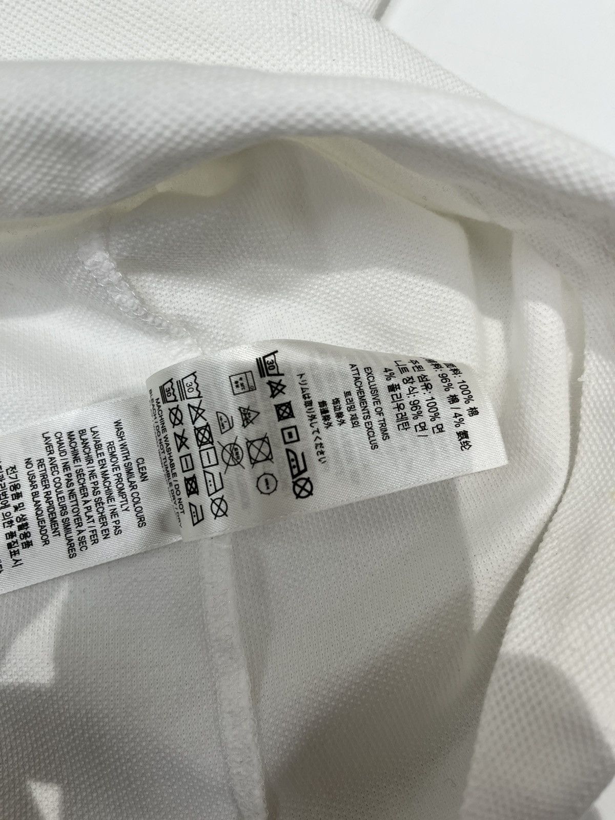 Burberry Burberry Polo Tee White Size US XXL / EU 58 / 5 - 8 Thumbnail