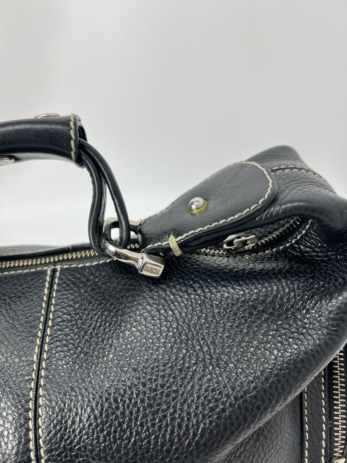 Tod's Vintage streetwear y2k luxury Tod’s Leather Hobo Handle Bag Size ONE SIZE - 4 Thumbnail