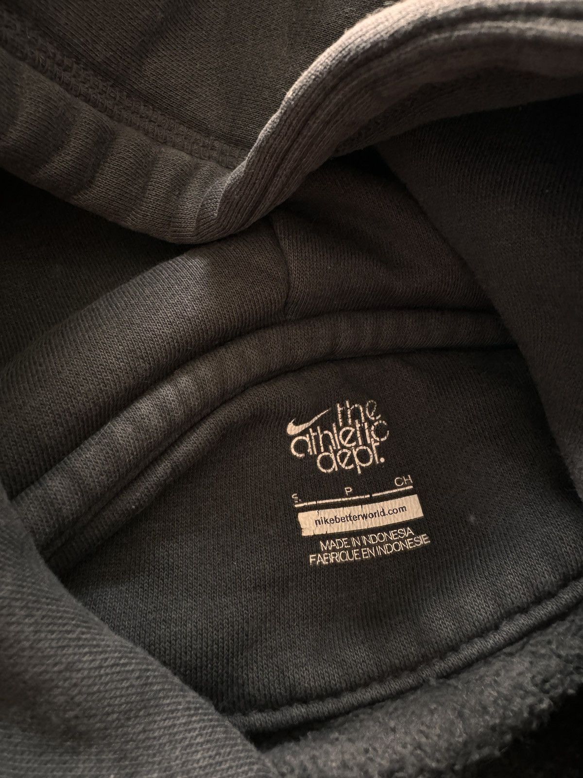 Nike × Vintage NIKE VINTAGE CENTER LOGO OVERSIZE BOXY HOODIE Size US S / EU 44-46 / 1 - 6 Thumbnail