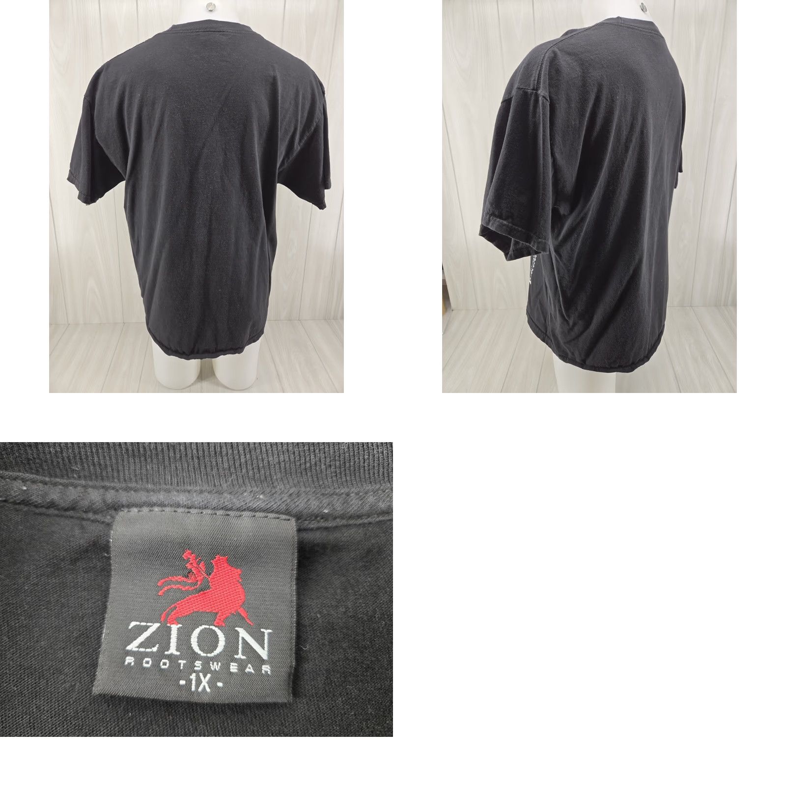Vintage VINTAGE Elvis Presley The King TCB Music Black T-Shirt Womens 1X Zion Rootswear Size XL / US 12-14 / IT 48-50 - 8 Thumbnail