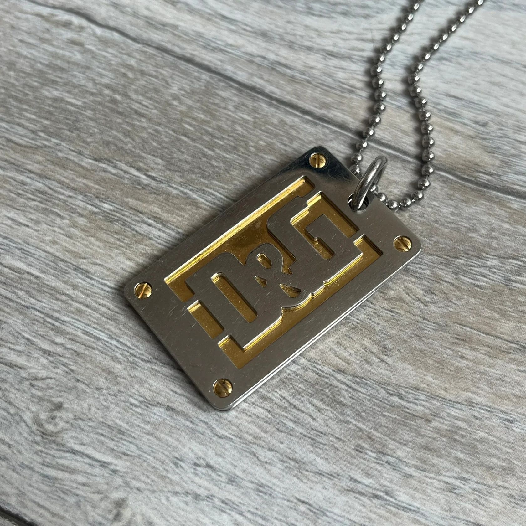 Dolce & Gabbana Dolce & Gabbana 2000's Layered Gold/Silver Necklace Size ONE SIZE - 5 Thumbnail