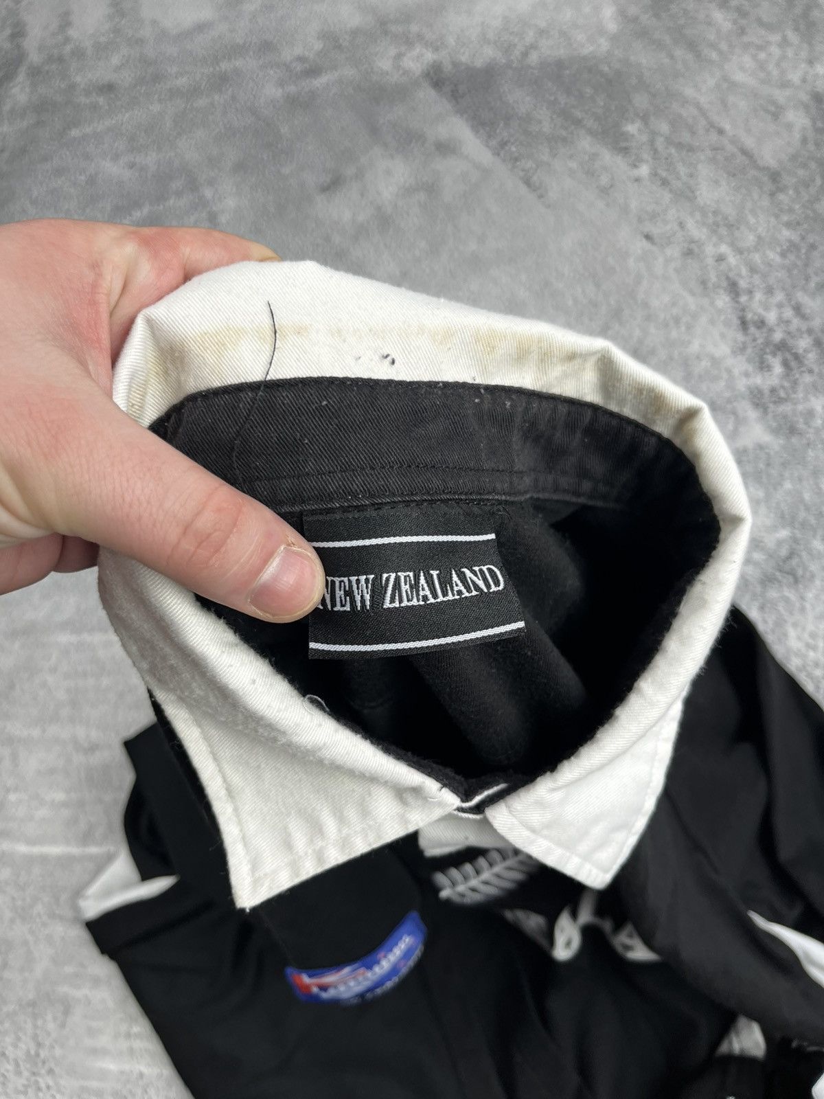 Rugby Ralph Lauren ALL BLACKS OF NEW ZEALAND 2003 RUGBY JERSEY LONGSLEEVE Size US XL / EU 56 / 4 - 10 Thumbnail