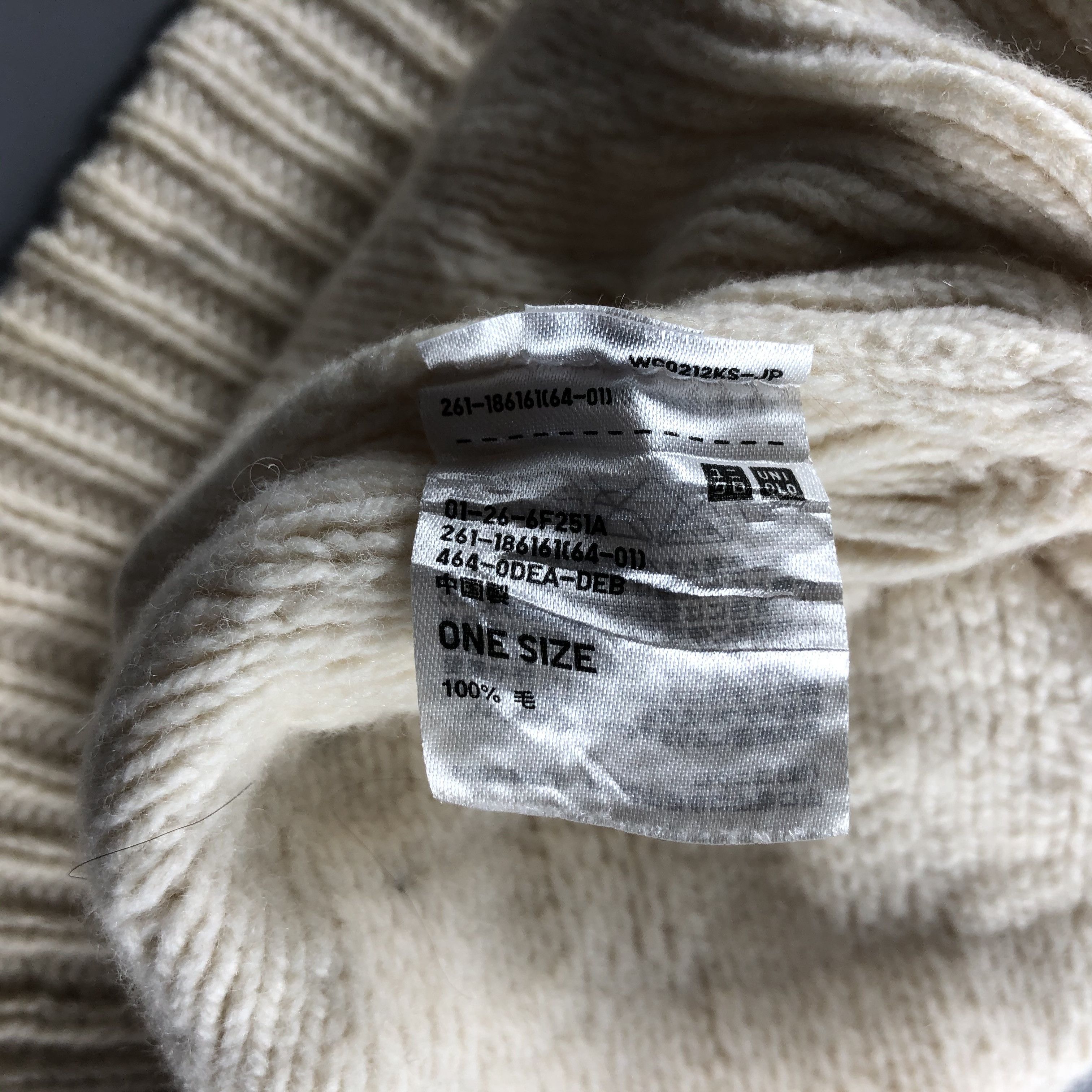Japanese Brand × Uniqlo Womens Checker Design Uniqlo Beanie Snow Hat Snow Cap -D432 Size ONE SIZE - 6 Thumbnail