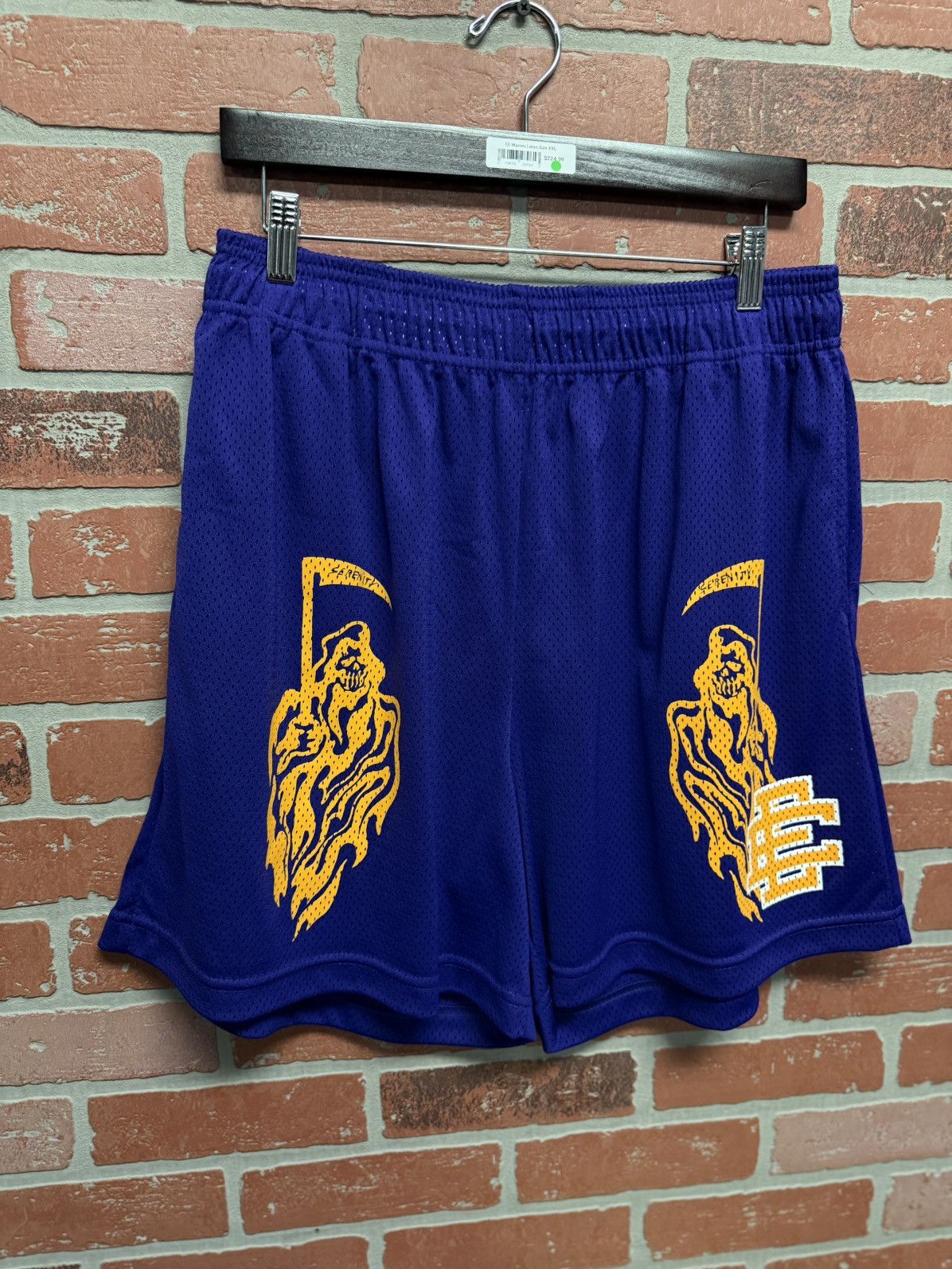 Eric Emanuel × Warren Lotas Eric Emanuel x Warren Lotas Mesh Shorts Purple Size XXL Size US 32 / EU 48 - 3 Thumbnail