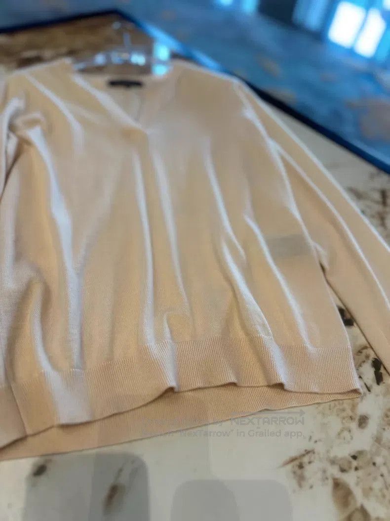 Loro Piana Loro Piana Scissor Collar 100% Cashmere Sweater Size XS / US 0-2 / IT 36-38 - 6 Thumbnail
