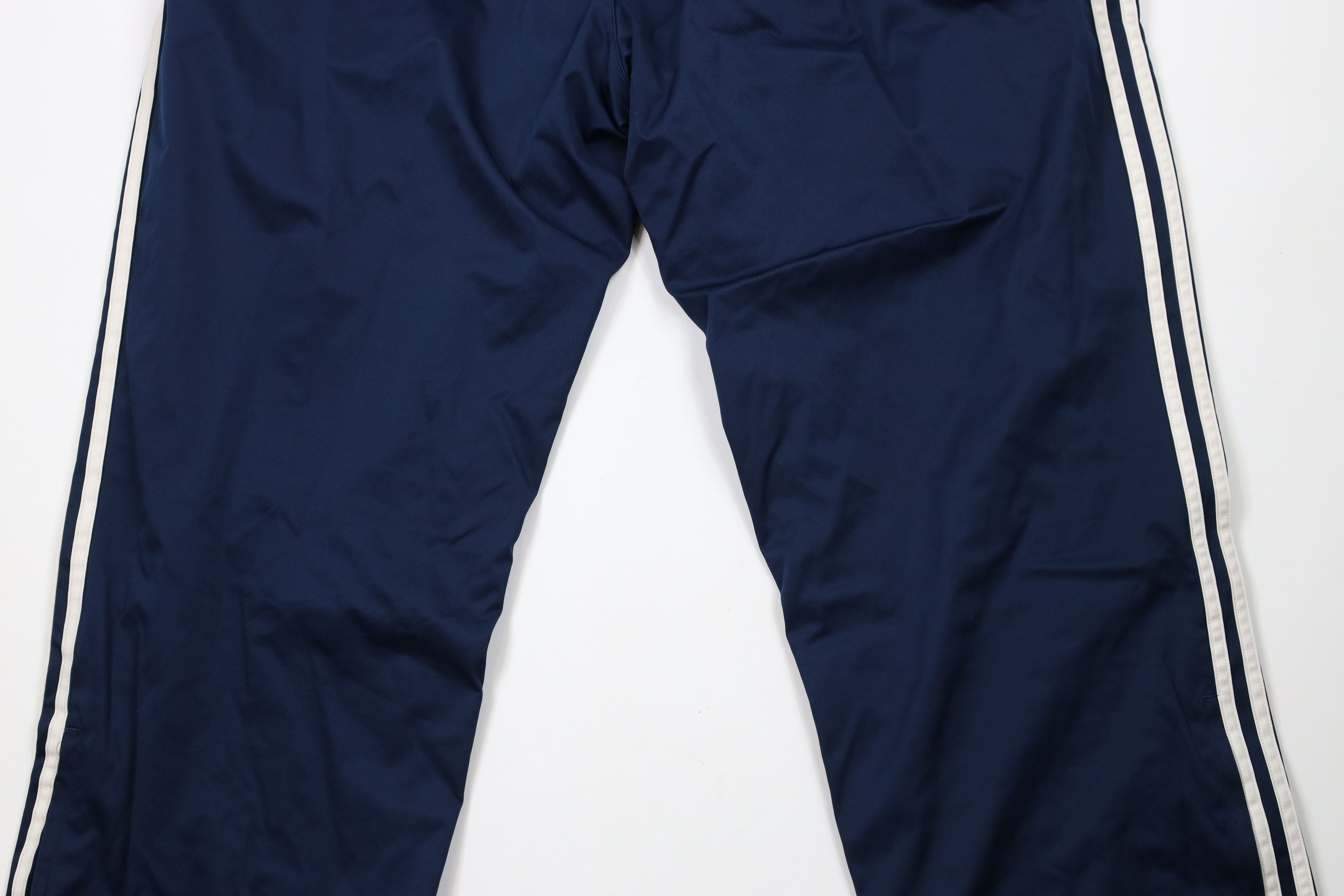 Adidas × Vintage Vintage Y2K Adidas Striped Lined Wide Leg Windbreaker Pants Size US 40 / EU 56 - 13 Thumbnail