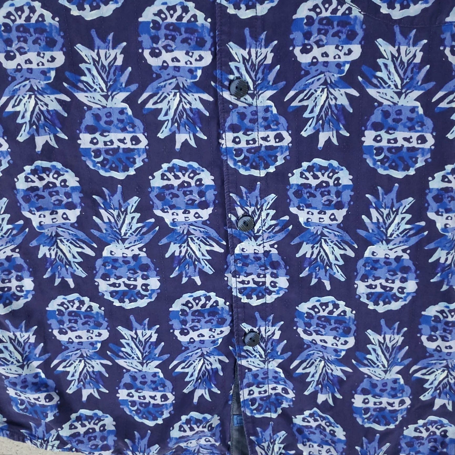 Tommy Bahama Tommy Bahama Shirt Mens XL Silk Hawaiian Button-Up Short Sleeve Blue Aloha Island Tropical Mens Size US XL / EU 56 / 4 - 3 Thumbnail