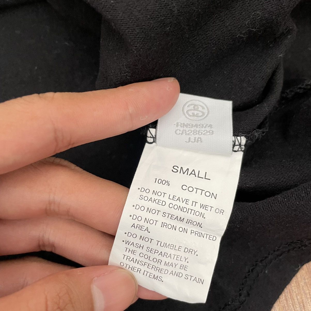 Stussy Stussy logobox tee Size US S / EU 44-46 / 1 - 6 Thumbnail