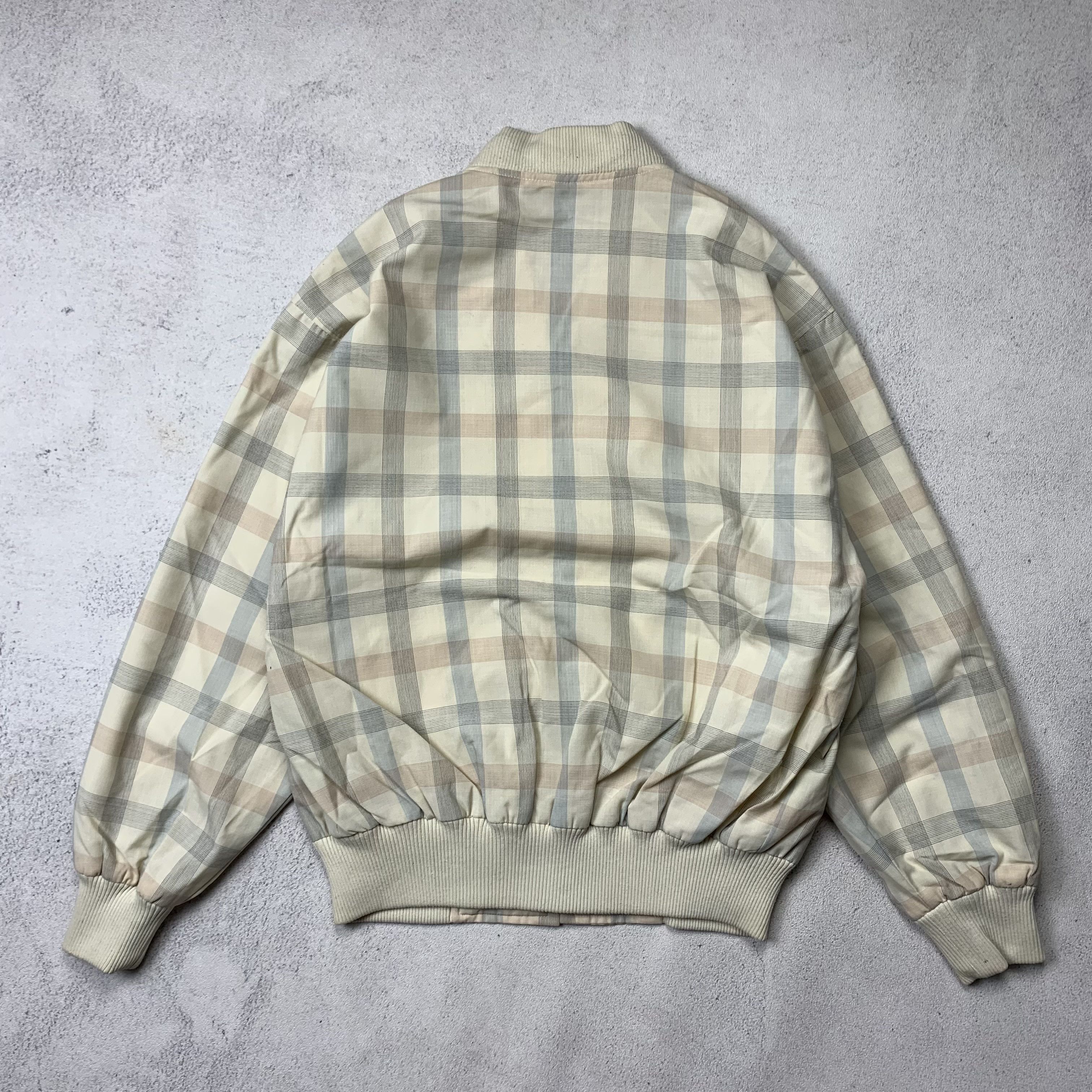 Lacoste Vintage Lacoste Bomber Plaid Jacket Size US M / EU 48-50 / 2 - 6 Thumbnail