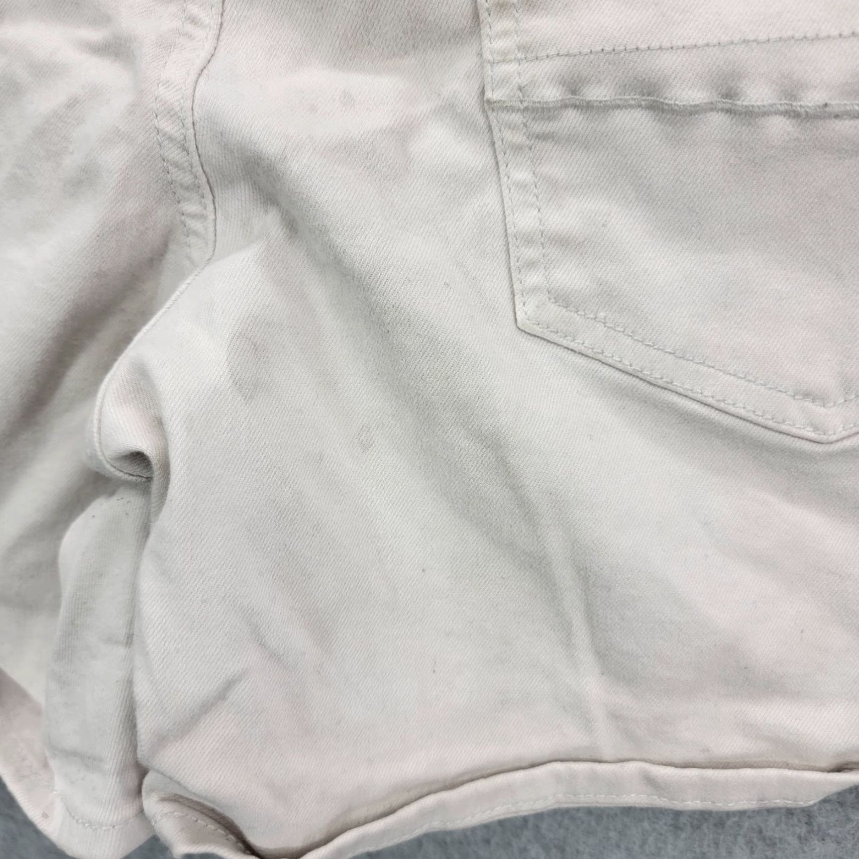 American Eagle Outfitters American Eagle Outfitters Shorts Twill Midi white AEO Super Stretch Casual Chino Women size 14 Regular Size 36" / US 14 / IT 50 - 7 Thumbnail