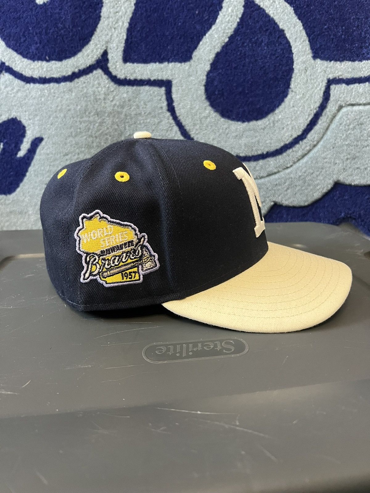 New Era New Era Milwaukee Braves Hat Size ONE SIZE - 3 Thumbnail