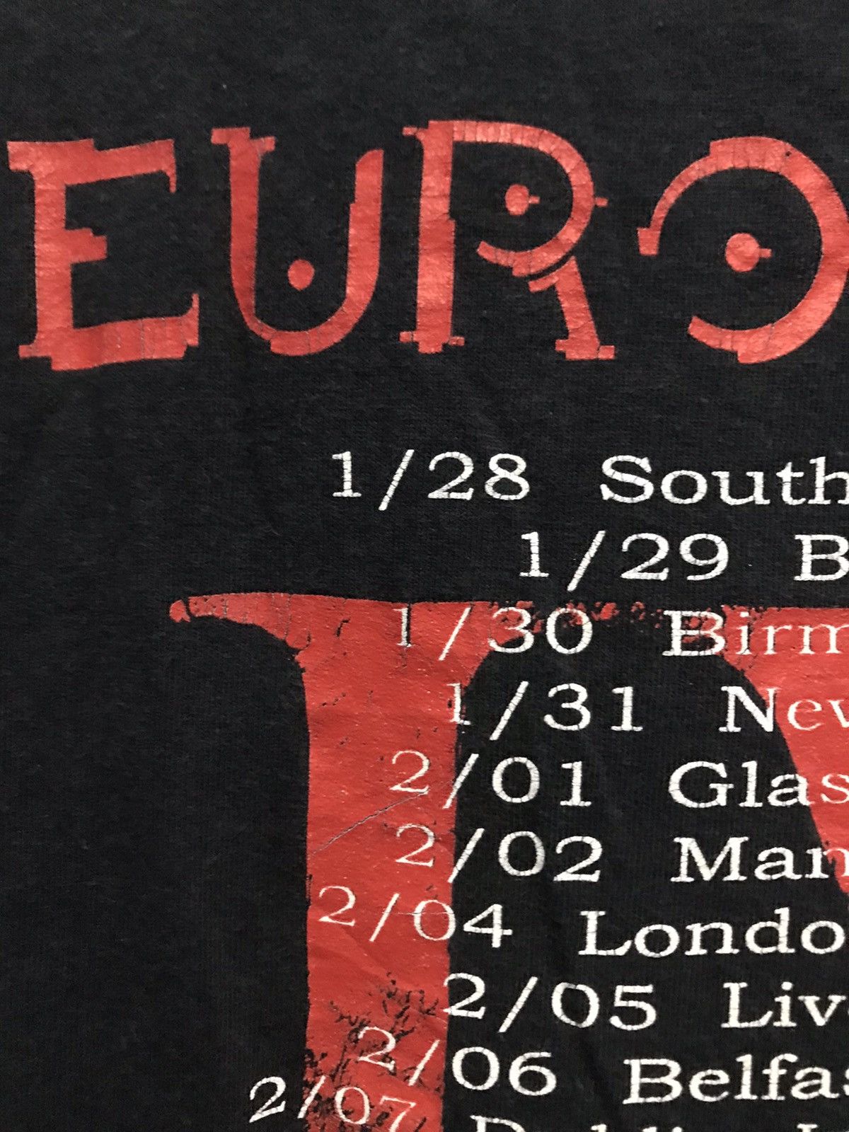 Band Tees Coheed And Cambria Europe Tour Tee Size US L / EU 52-54 / 3 - 12 Thumbnail