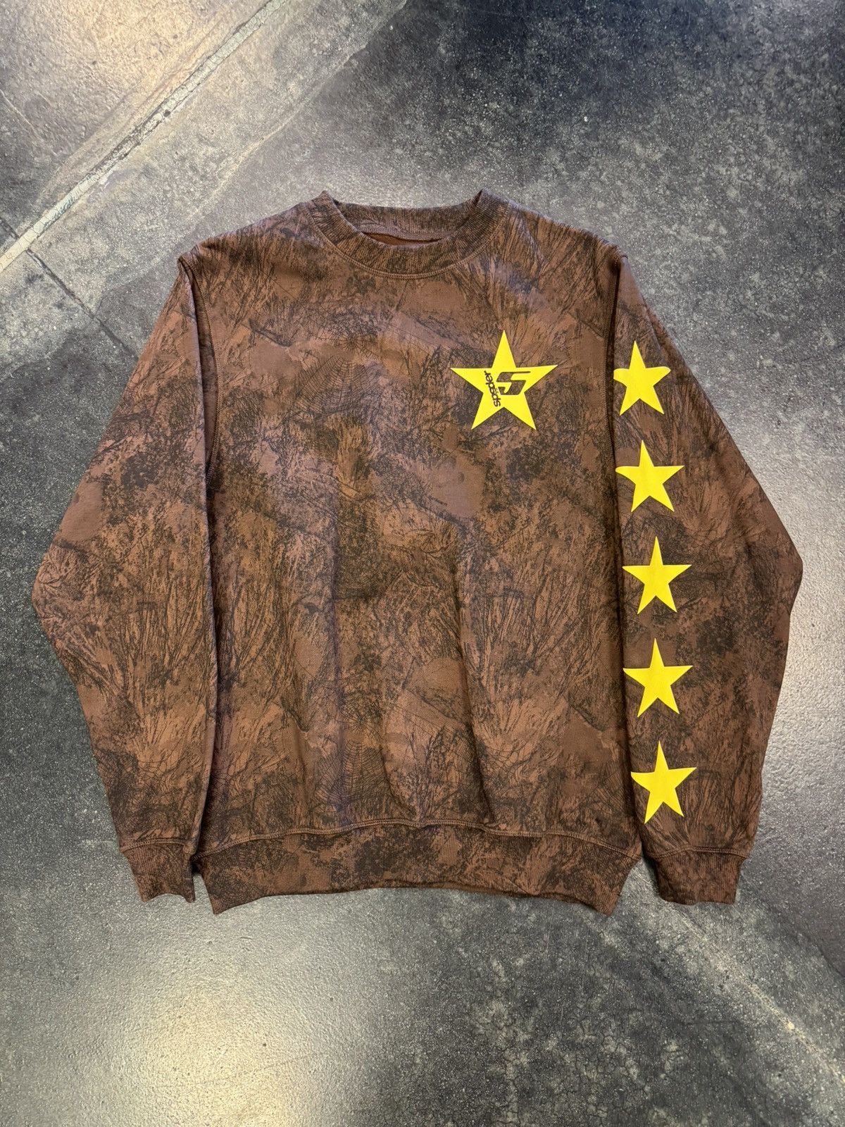 Sp5der Sp5der 5 Star Camo Crewneck Size US S / EU 44-46 / 1 - 1 Thumbnail