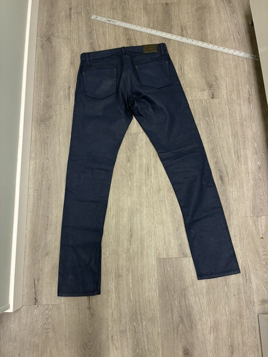 John Varvatos Coated Blue Jean Size 31 Size US 31 - 9 Thumbnail