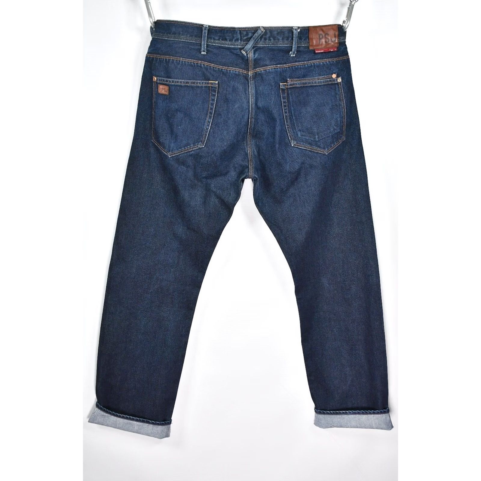 Paul Smith PAUL SMITH PSJ Standard Selvedge Jeans Shirt? No, Jeans. W34 L32, Blue, 100% COTTON, Regular Size, Men, Straight, Vintage? No. Size US 34 / EU 50 - 3 Thumbnail