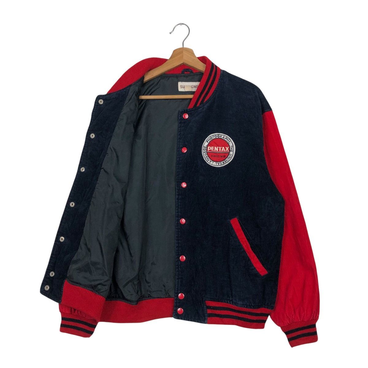 Japanese Brand 📌Vintage Bomber Jacket Pentax Big Logo Hysteric Glamour Size US L / EU 52-54 / 3 - 12 Thumbnail