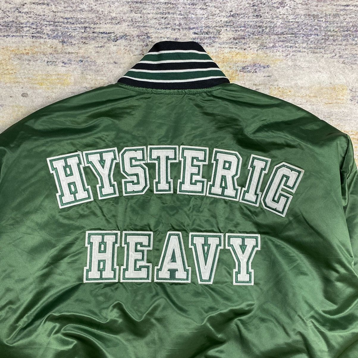 Hysteric Glamour Hysteric glamour heavy varsity jacket Size US L / EU 52-54 / 3 - 4 Thumbnail