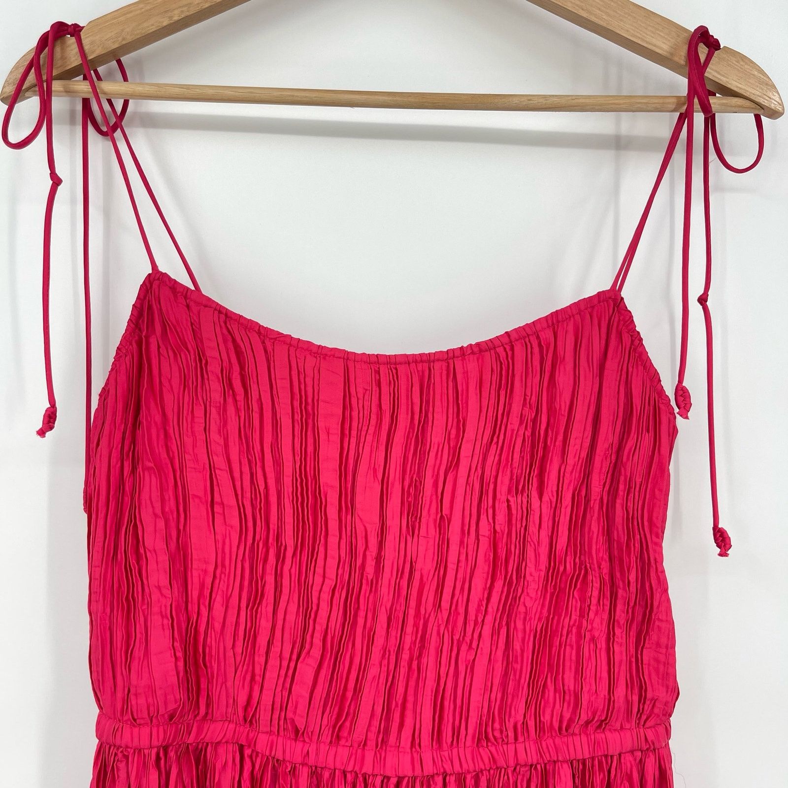 Ulla Johnson Ulla Johnson | Orla Dress Orchid Pink Crinkle Pleated Midi 8 Size M / US 6-8 / IT 42-44 - 8 Thumbnail
