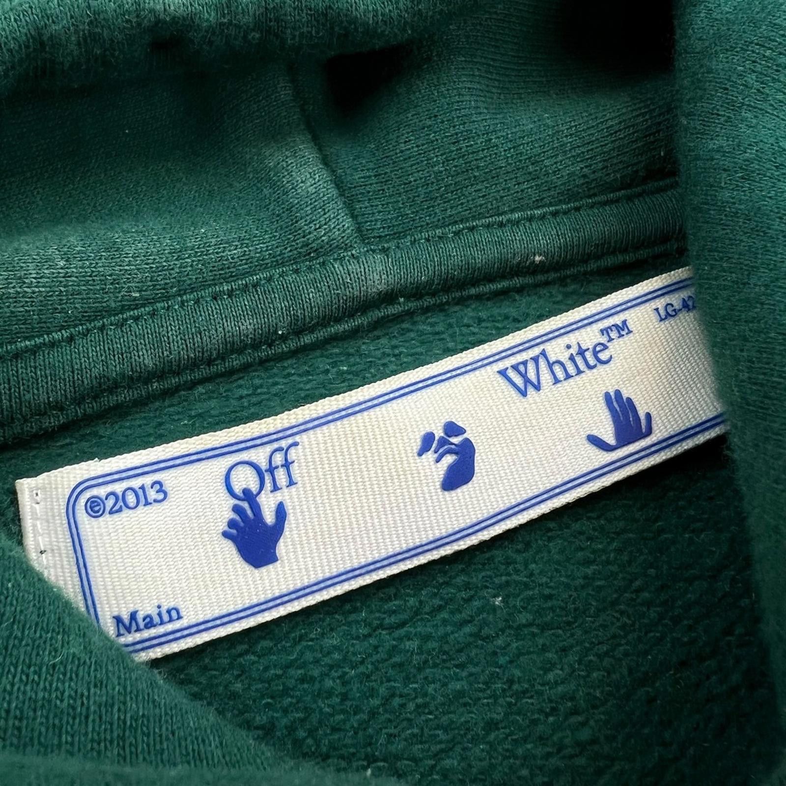 Off-White Off-White Caravaggio Painting Green Hoodie Size US S / EU 44-46 / 1 - 5 Thumbnail