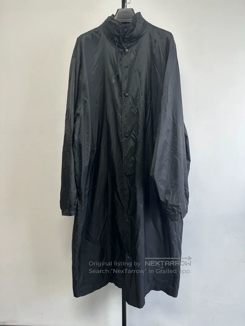 Balenciaga Balenciaga Solid Color Concealable Hooded Coat Size US S / EU 44-46 / 1 - 1 Thumbnail