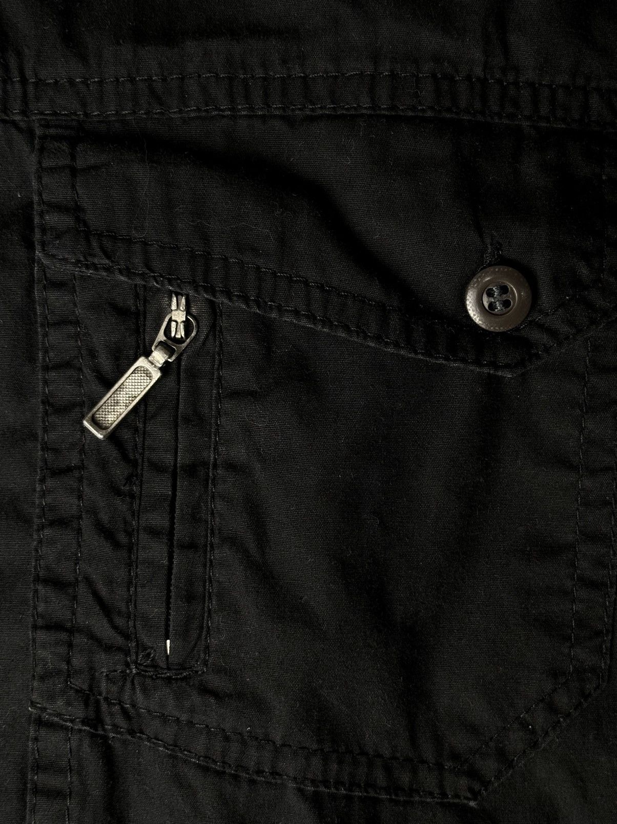Sideout Sideout Black Utility Button Up Short Sleeve Shirt Size ONE SIZE - 9 Thumbnail