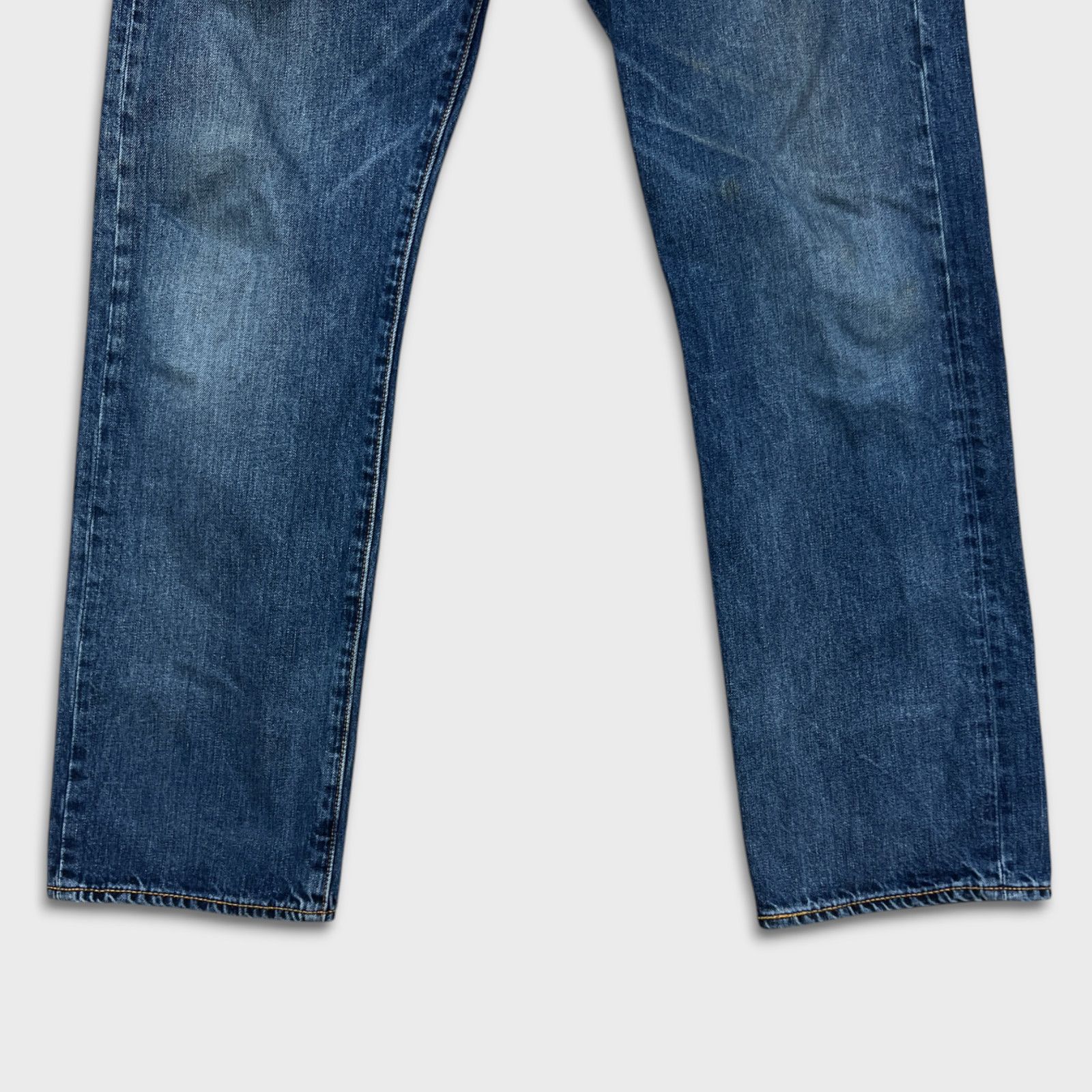 Levi's × Vintage Levi's 501 Jeans 34x30 Blue Original Fit Straight Leg Denim Size US 34 / EU 50 - 4 Thumbnail