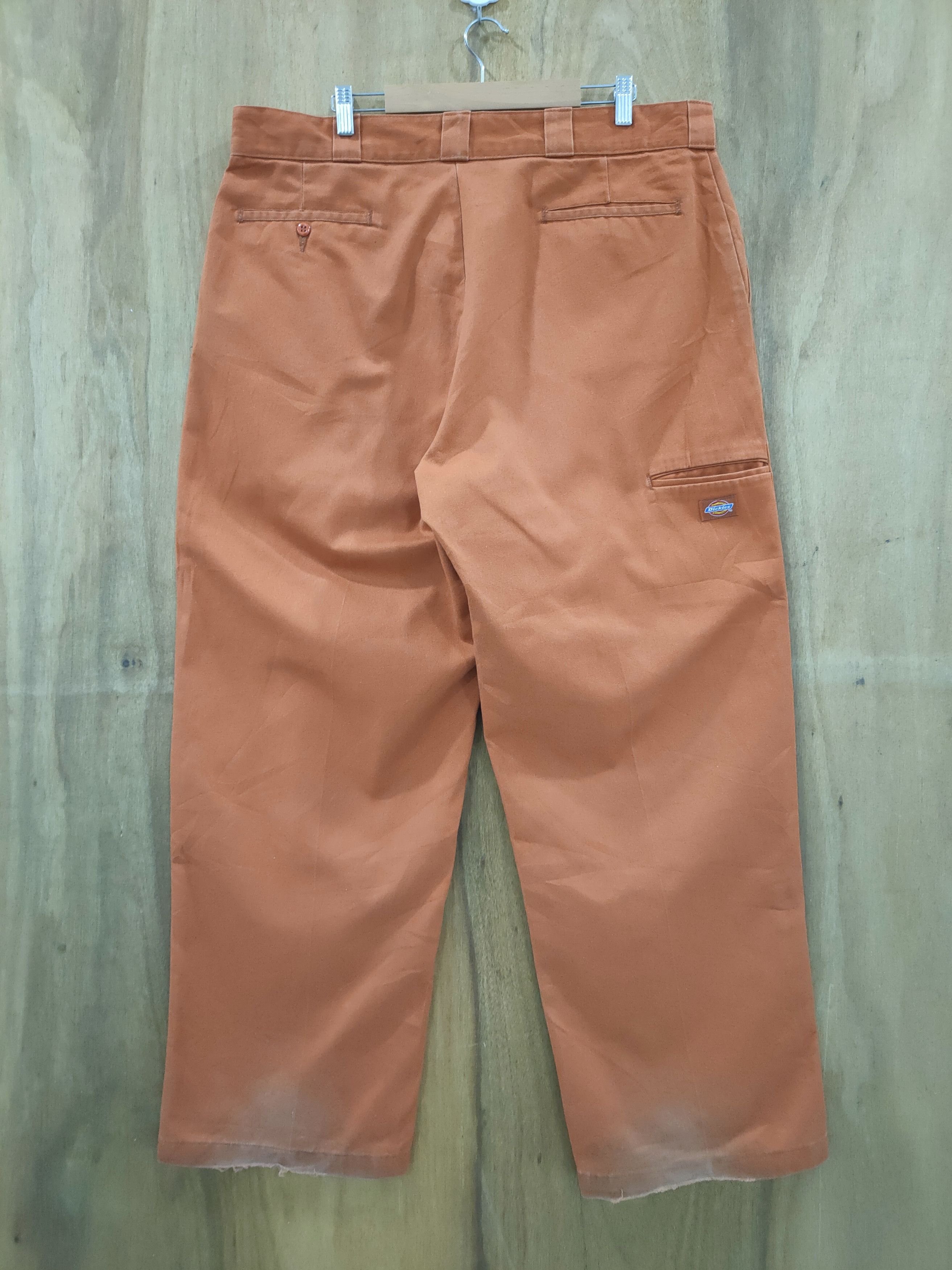 Dickies W40 × 32 DICKIES DARK ORANGE DOUBLE KNEE CARGO PANTS Size US 40 / EU 56 - 9 Thumbnail