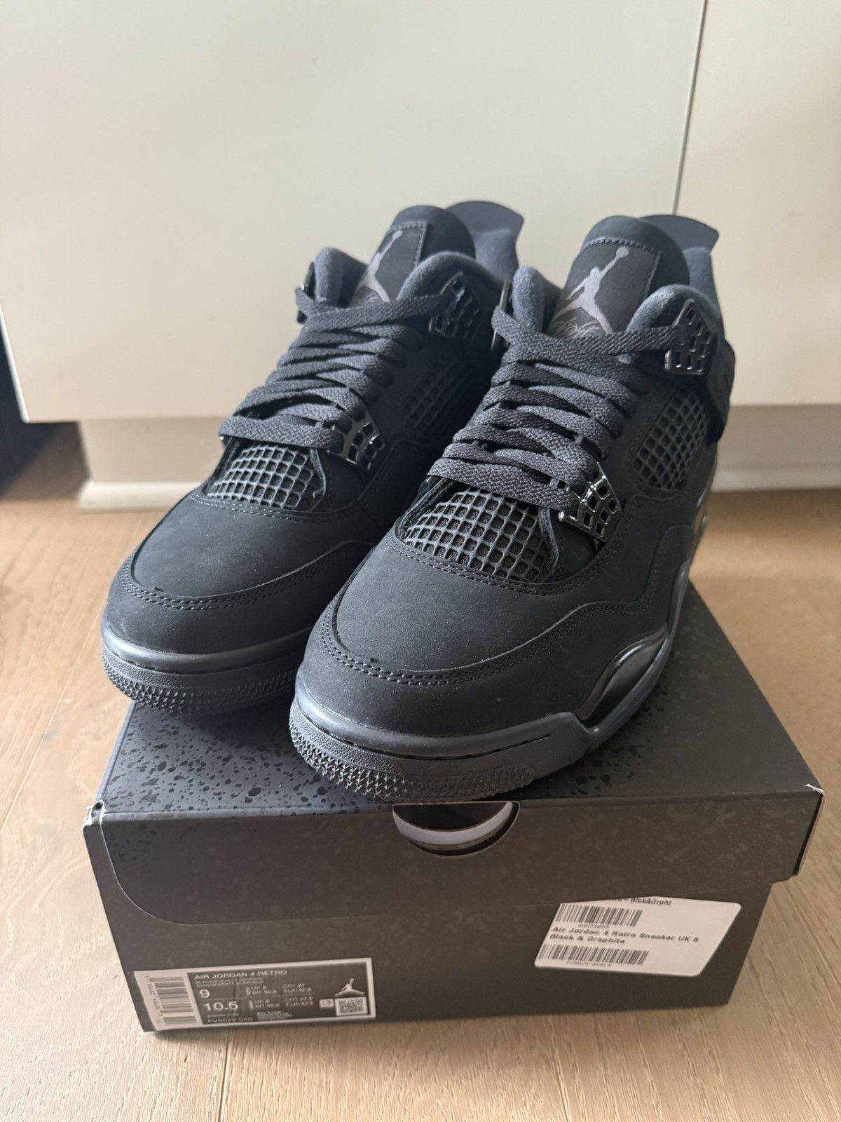 JORDAN 4 BLACK CAT (2025) FV5029-010 100% AUTHENTIC IN HAND