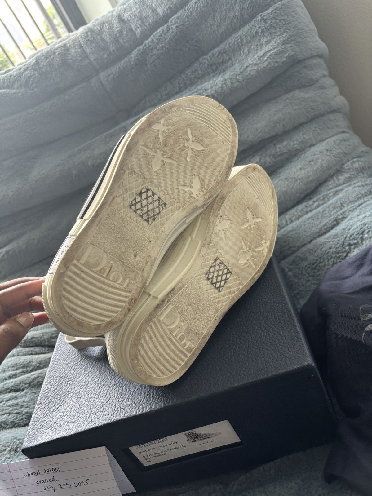 Dior Dior B23 Oblique Sneakers Size US 6 / IT 36 - 4 Thumbnail